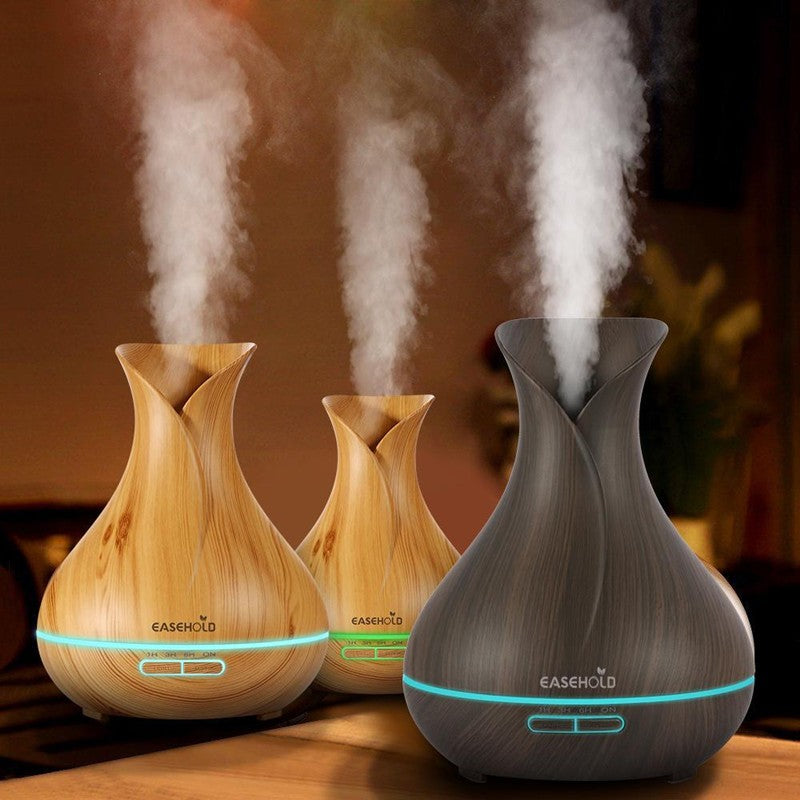 Ultrasonic Diffuser Wood Air Purifier and Humidifier