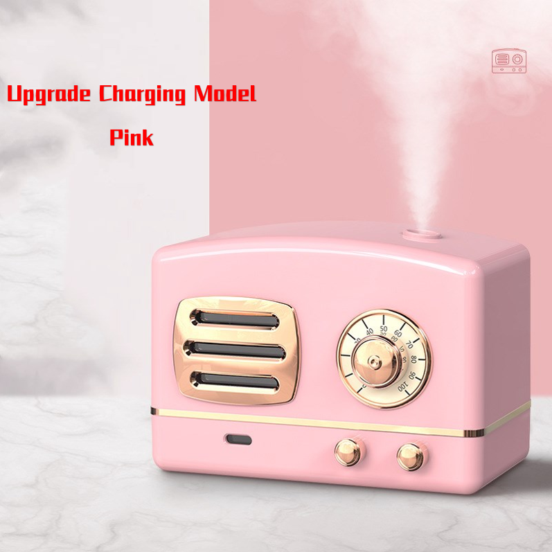 Small Retro Radio Style Humidifier Home Decor