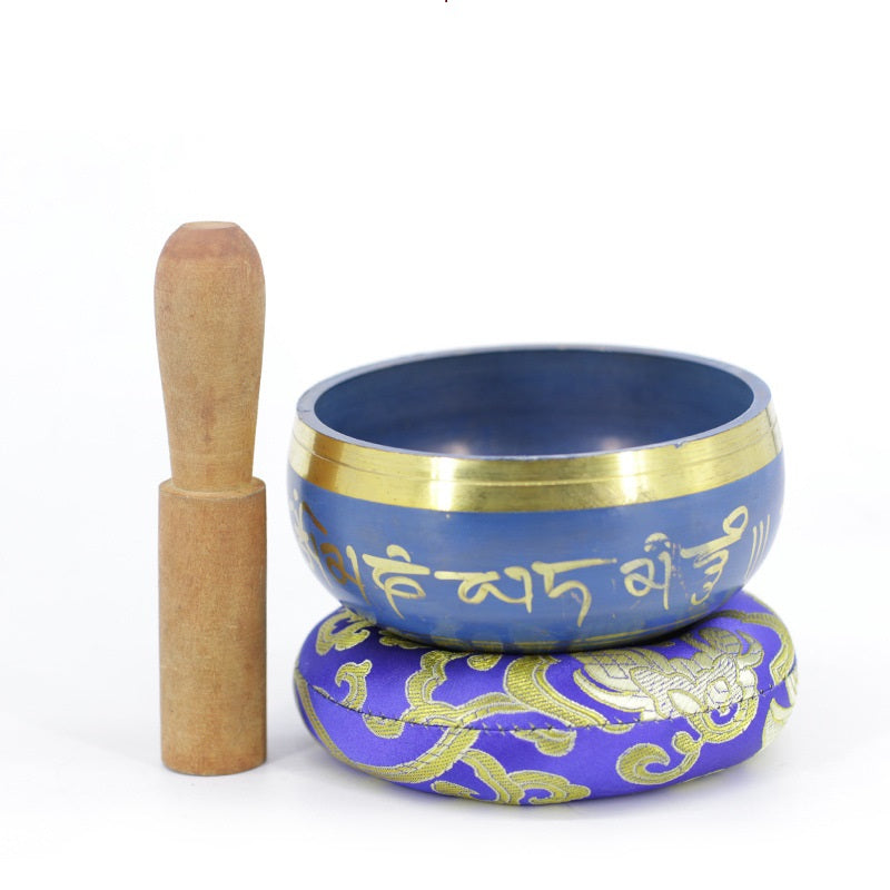 Tibet Song Yoga Meditation Bowl w/Mat and Stick