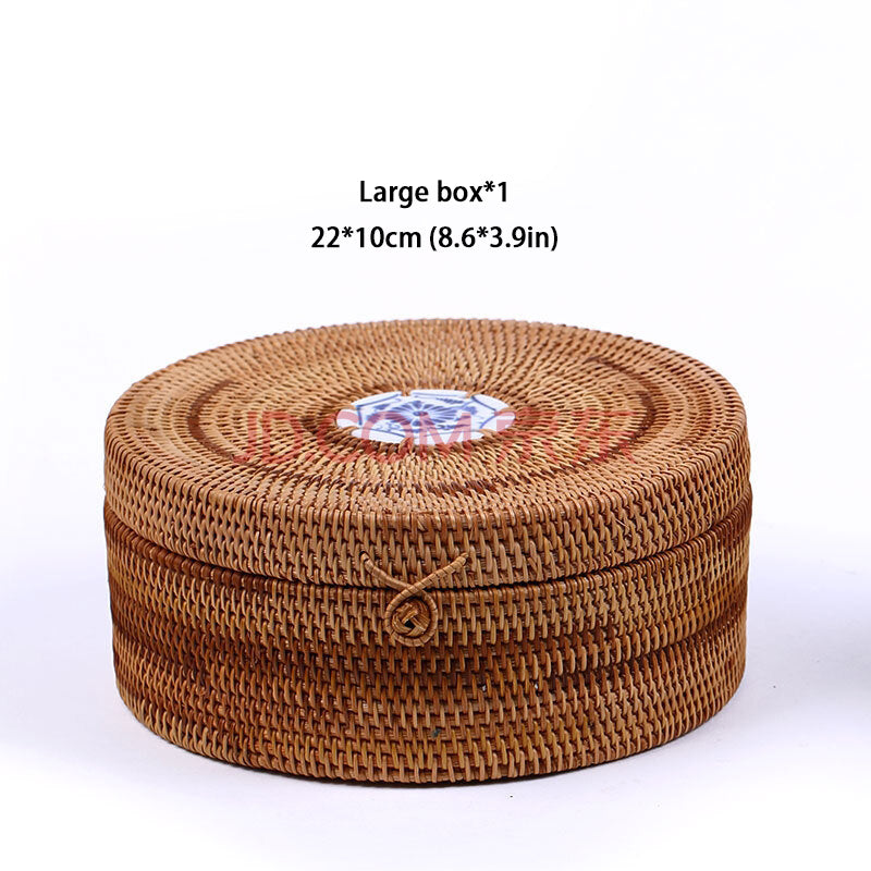 Nan Rattan Pu'er Tea Cake Storage Tea Pot Tea Cake