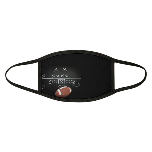 Football Lovers Football Season Football Black Sports Mixed-Fabric Cotton Breathable Face Mask