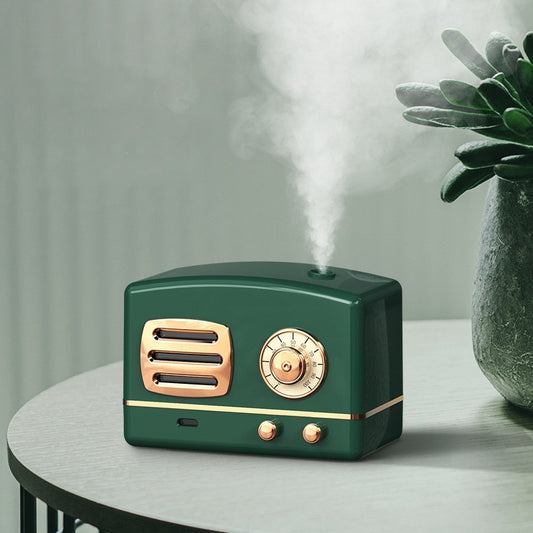 Small Retro Radio Style Humidifier Home Decor