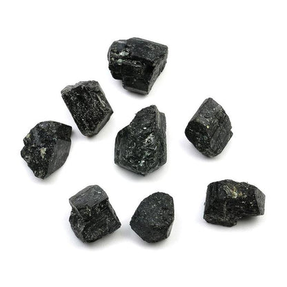 Natural Black Tourmaline Crystal Gemstone Collectibles