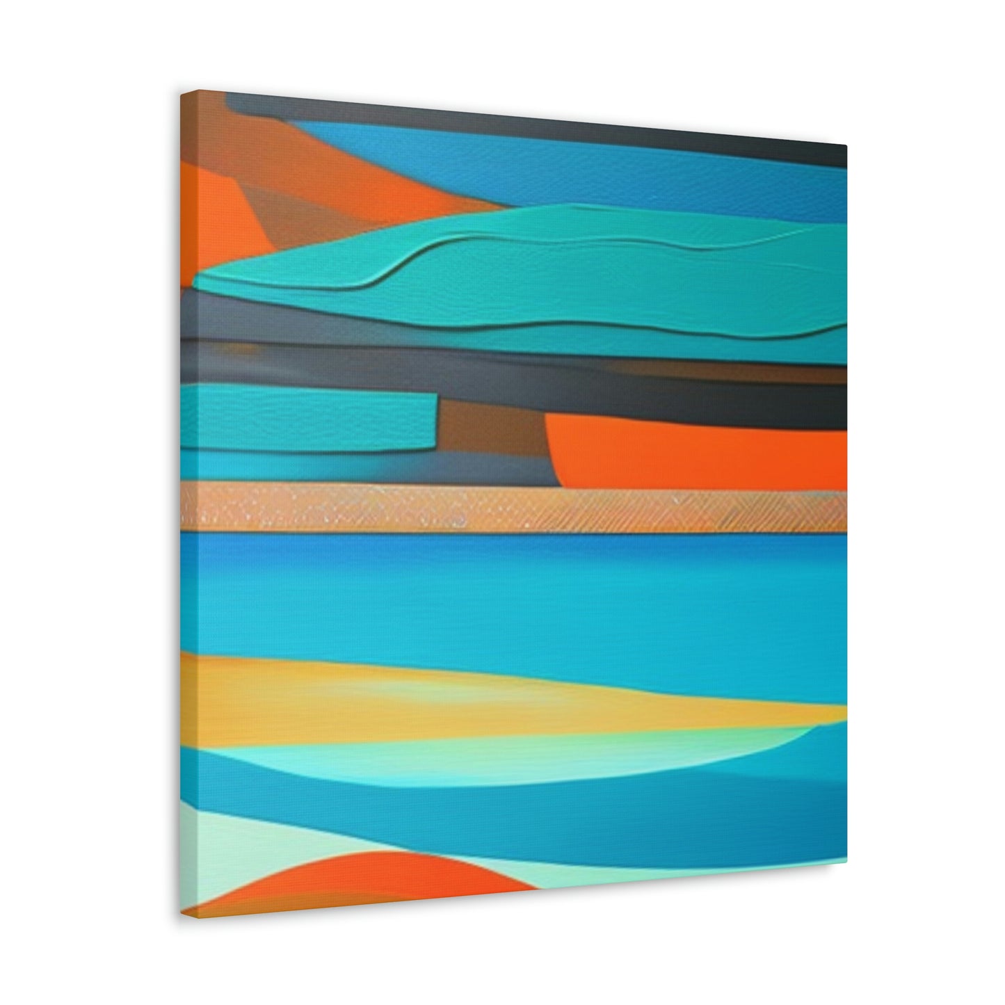 Abstract Lands and Waters Canvas Gallery Wraps Sets Home Framed Wall Decor