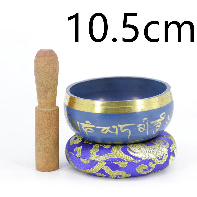 Tibet Song Yoga Meditation Bowl w/Mat and Stick