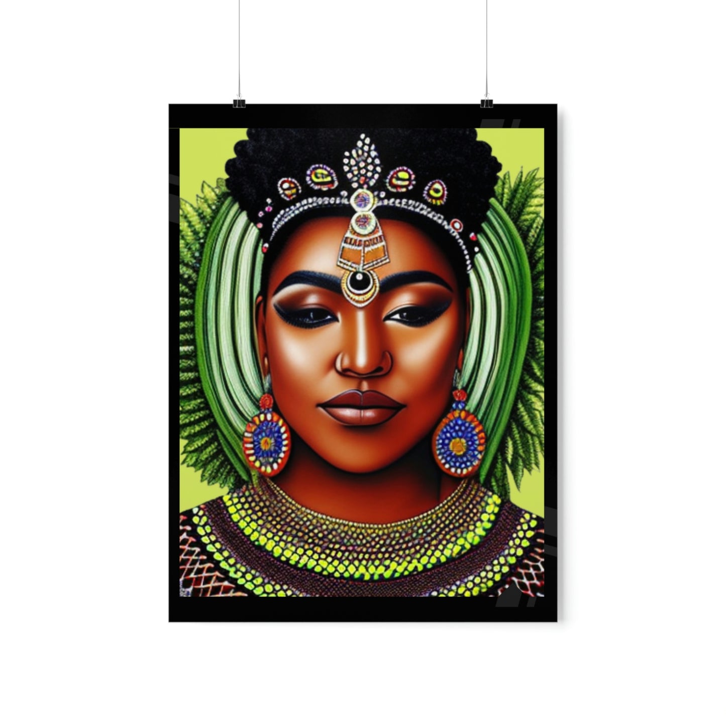 The Queen Fine Art Premium Matte Vertical Posters