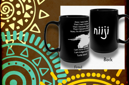 Aboriginal American Niiji Indigenous People AmerIndian 15oz Mug Gift Cultural Heritage Collectibles